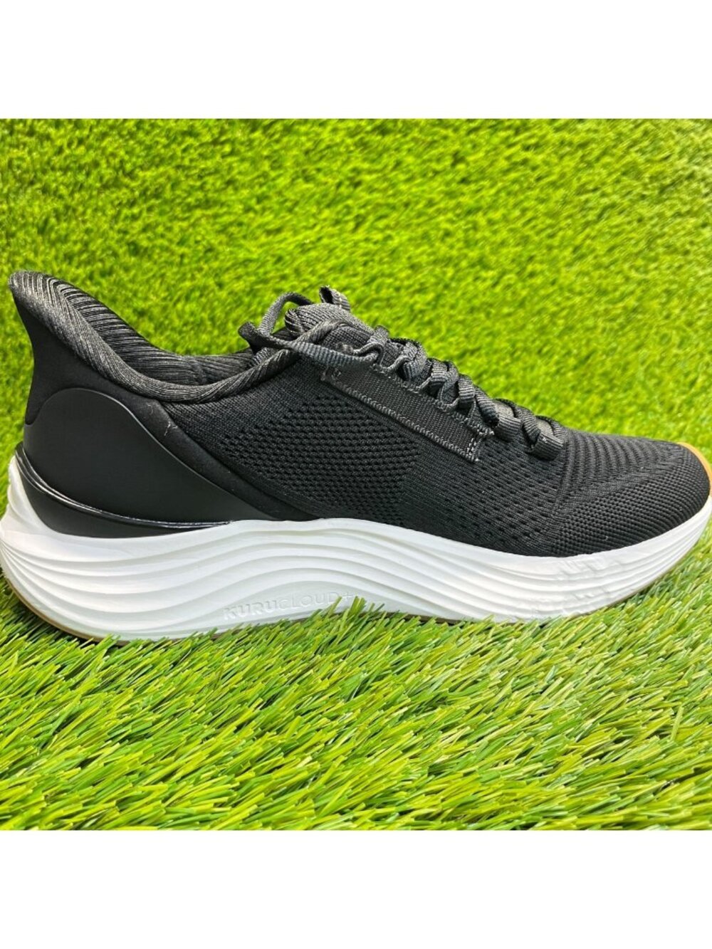 Kuru Atom 2 Womens Size 8.5 Black White Athletic Running Walking Shoes Sneakers - Picture 5 of 11